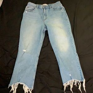 Abercrombie & Fitch Ultra High Rise Kick Flare